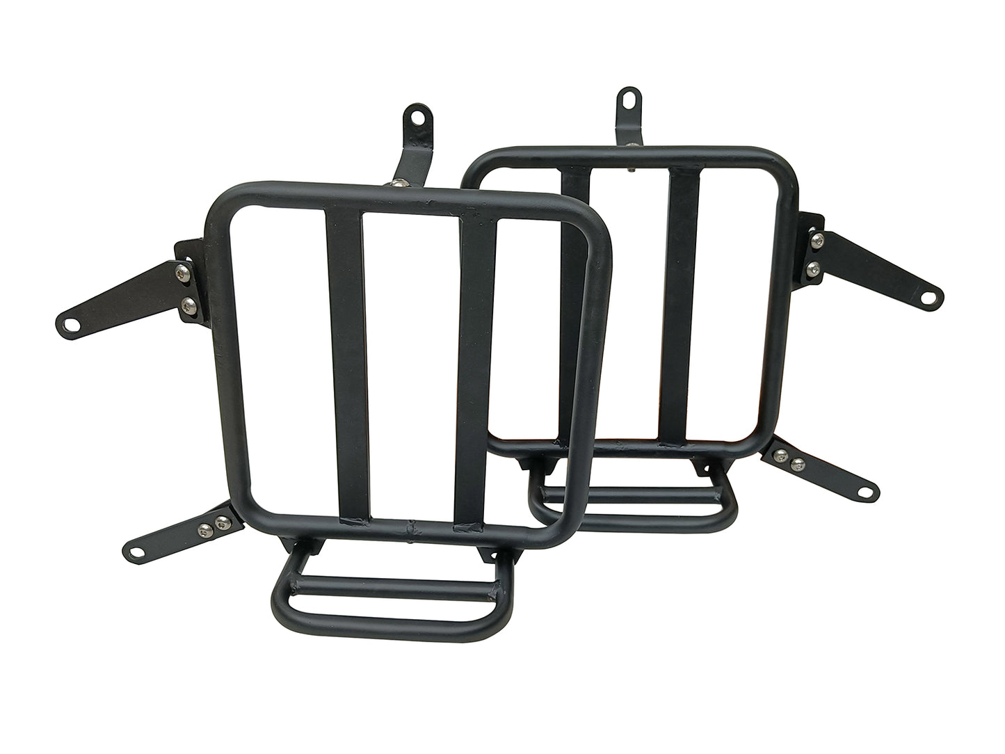 For Royal Enfield Classic 650 Leather Dark Green Pannier Bags & Mounting