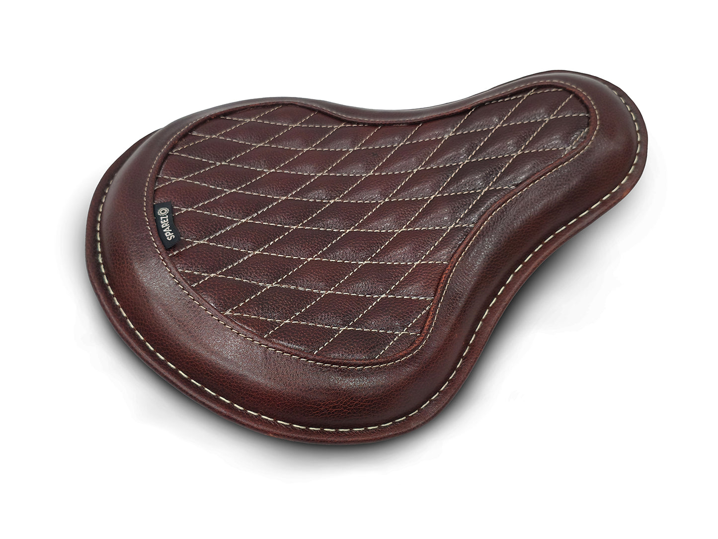 For Royal Enfield Classic 650 Genuine Leather Front Rider Seat Antique Brown