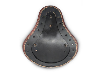 For Royal Enfield Classic 650 Genuine Leather Front Rider Seat Antique Brown