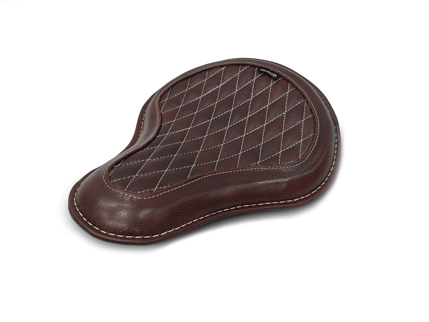 For Royal Enfield Classic 650 Genuine Leather Front Rider Seat Antique Brown