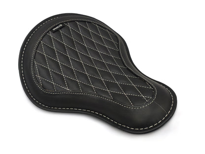 For Royal Enfield Classic 650 Genuine Leather Front Rider Seat Black Color
