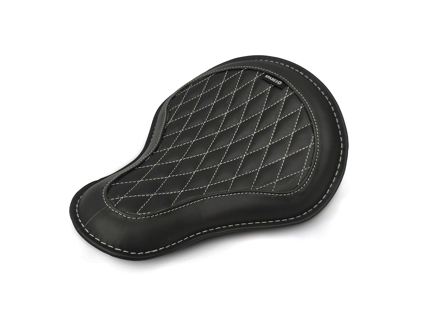 For Royal Enfield Classic 650 Genuine Leather Front Rider Seat Black Color