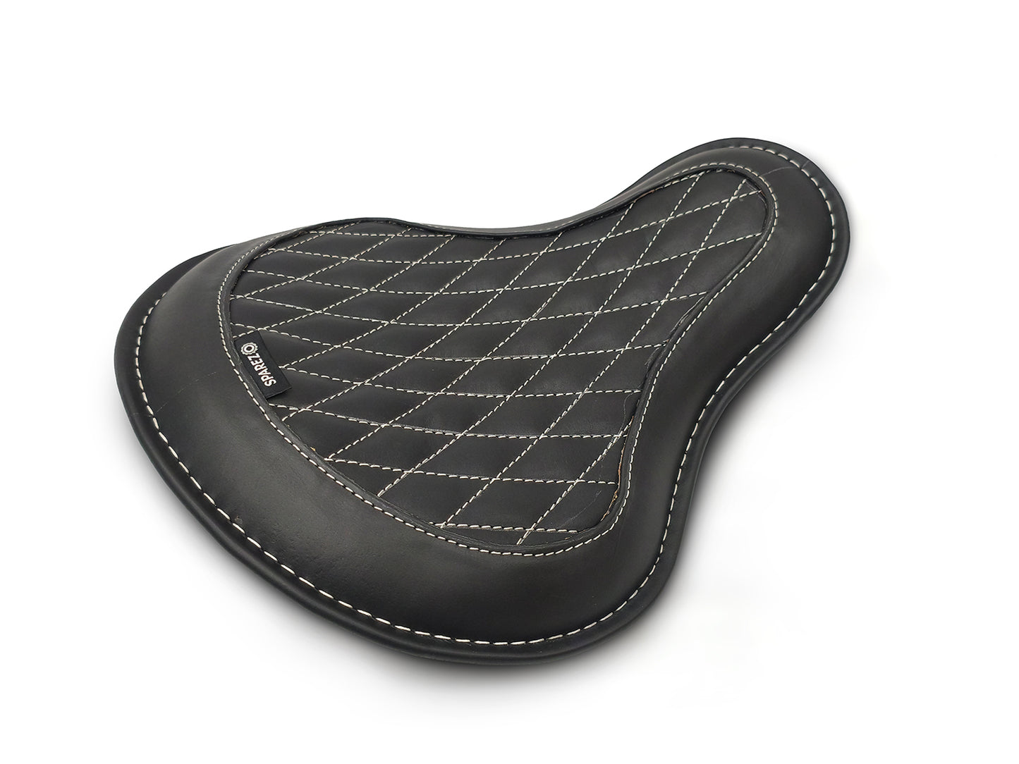 For Royal Enfield Classic 650 Genuine Leather Front Rider Seat Black Color