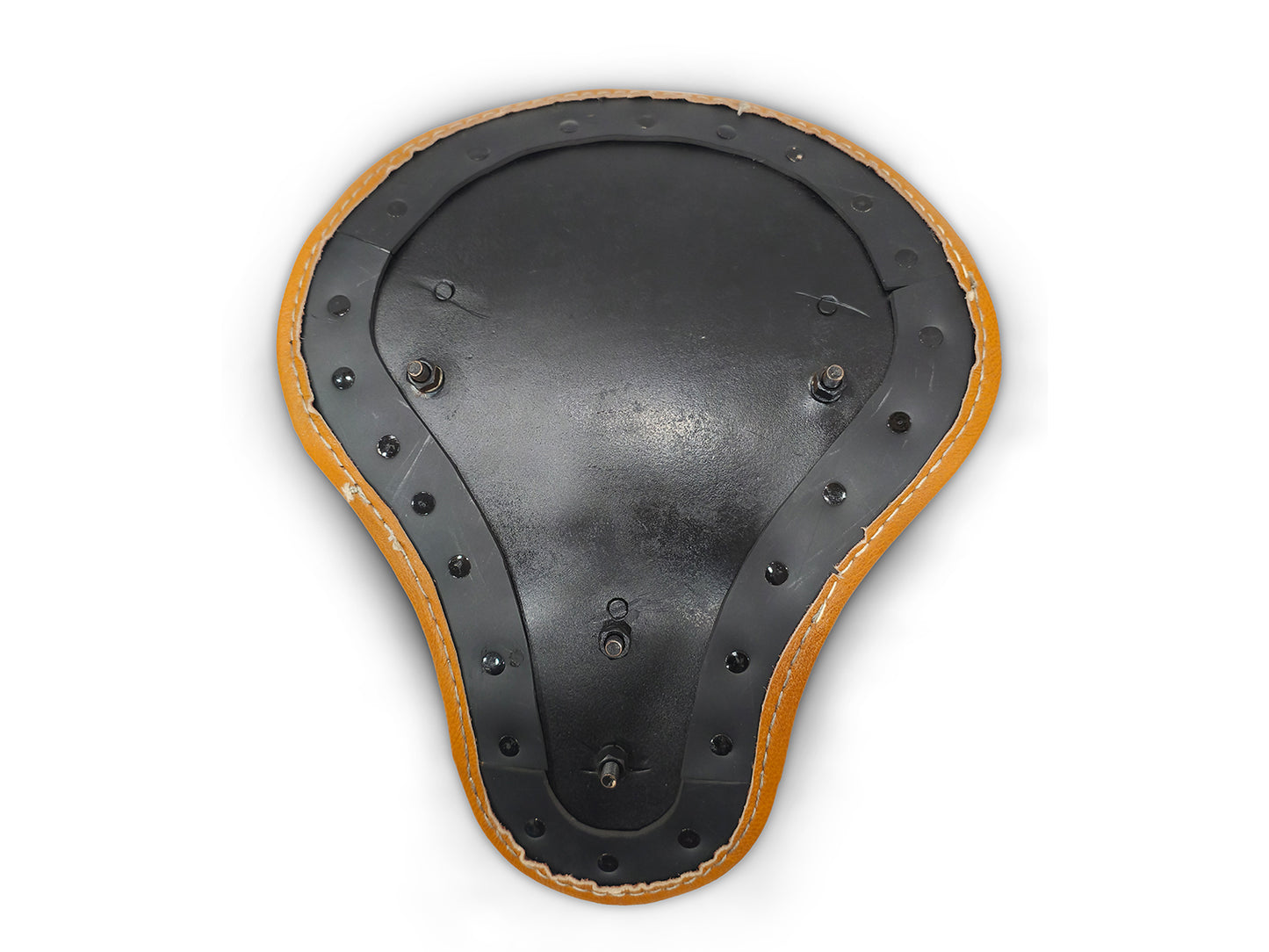 For Royal Enfield Classic 650 Genuine Leather Front Rider Seat Tan Color