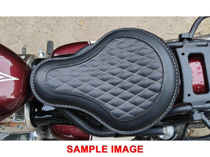 For Royal Enfield Classic 650 Genuine Leather Front Rider Seat Tan Color