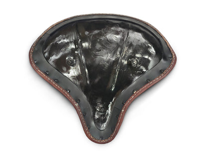 For Royal Enfield Classic 650 Front Rider American Type Solo Seat Antique Brown