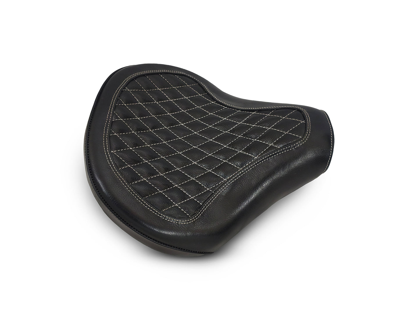 For Royal Enfield Classic 650 Genuine Leather Front Rider Seat Black Color