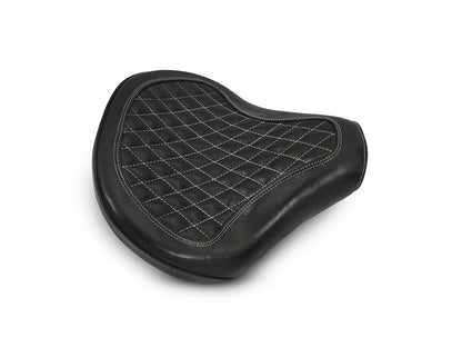For Royal Enfield Classic 650 Genuine Leather Front Rider Seat Black Color