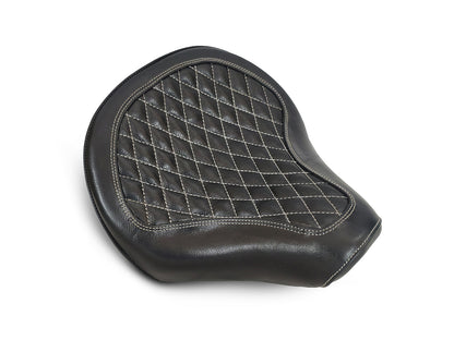 For Royal Enfield Classic 650 Genuine Leather Front Rider Seat Black Color