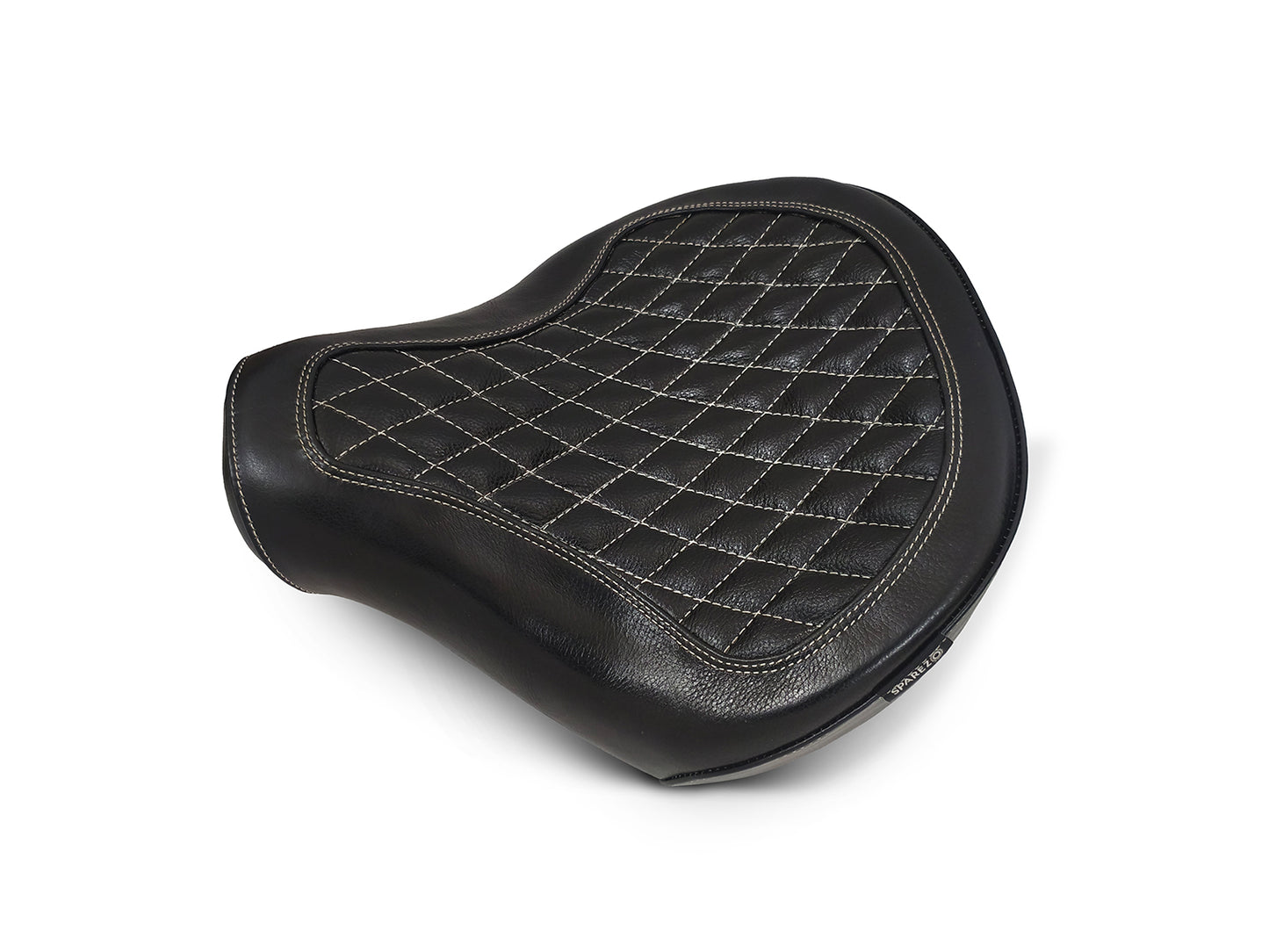 For Royal Enfield Classic 650 Genuine Leather Front Rider Seat Black Color