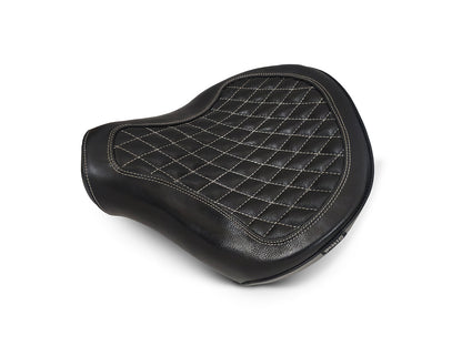 For Royal Enfield Classic 650 Genuine Leather Front Rider Seat Black Color
