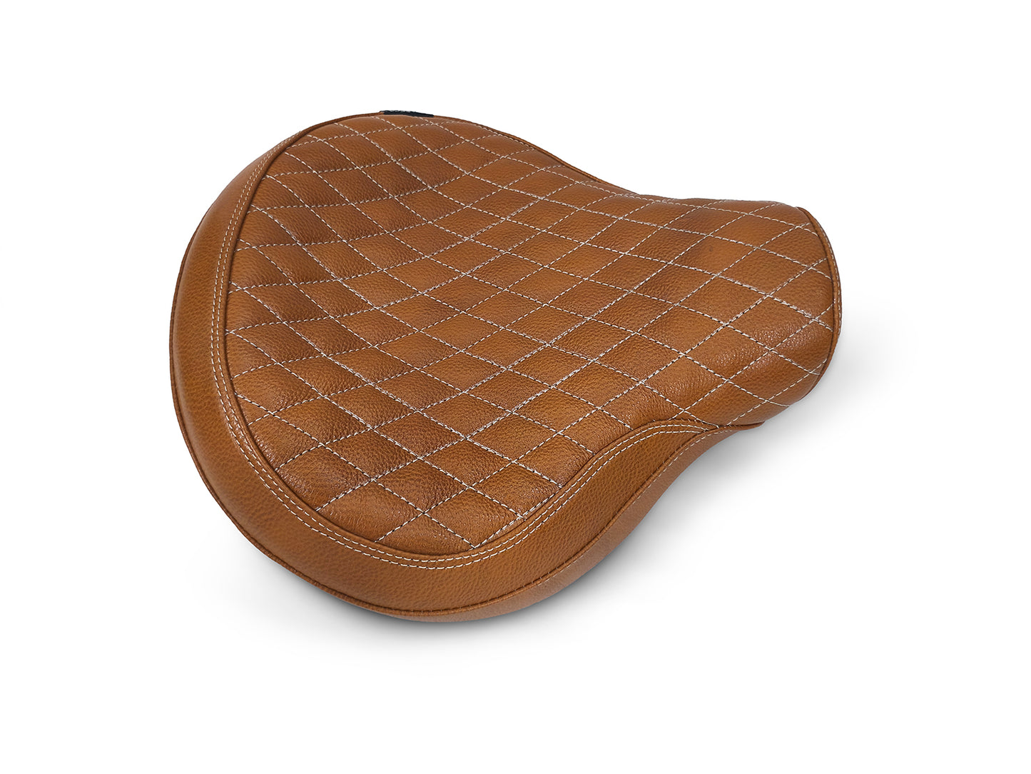 For Royal Enfield Classic 650 Genuine Leather Front Rider Seat Tan Color