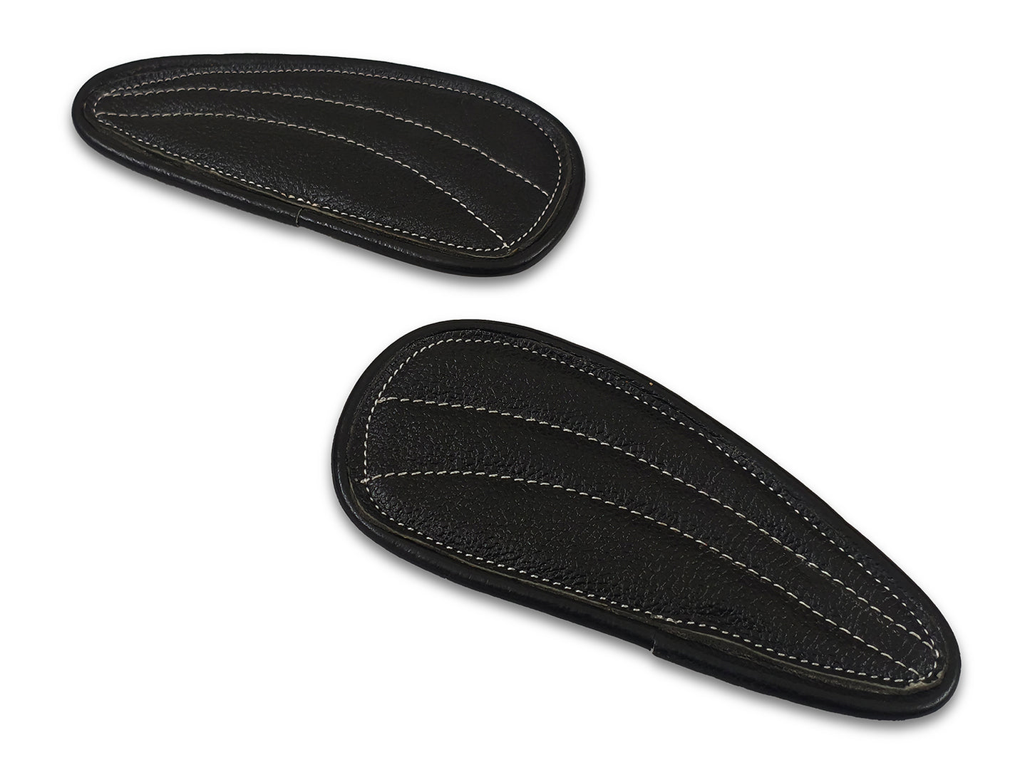For Royal Enfield Classic 650 Tank Knee Pad Black Color D2