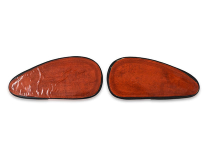 For Royal Enfield Classic 650 Tank Knee Pad Black Color D2