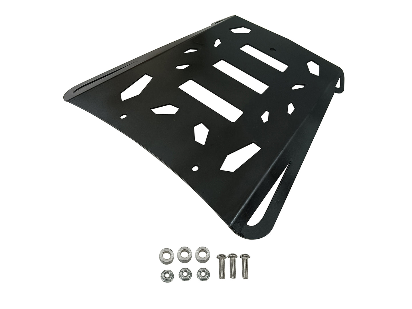 Fit For Royal Enfield Classic 650 Vermillion Solo Rack / Plate Black