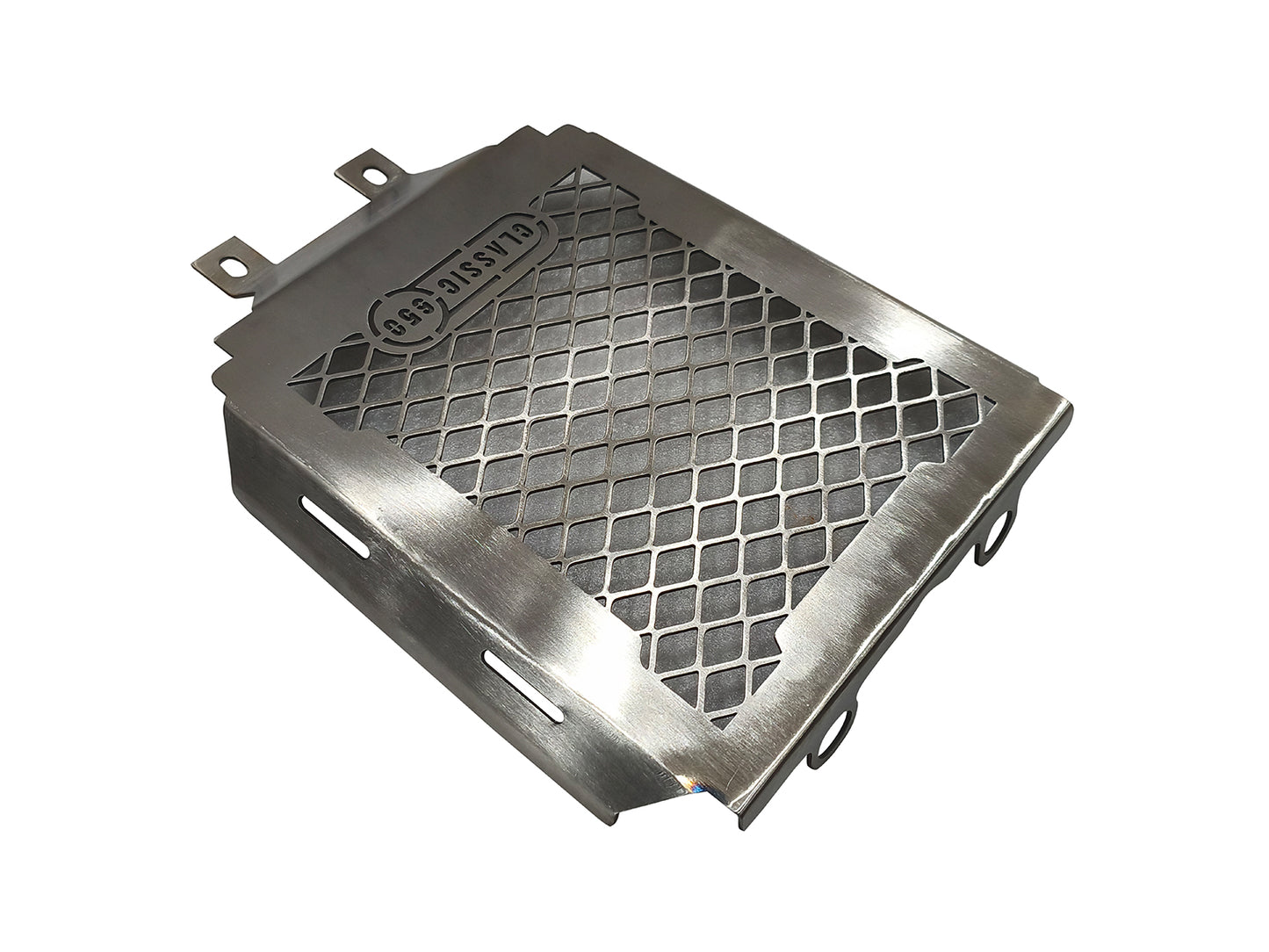 For Royal Enfield Classic 650 Stainless Steel Radiator Guard Silver