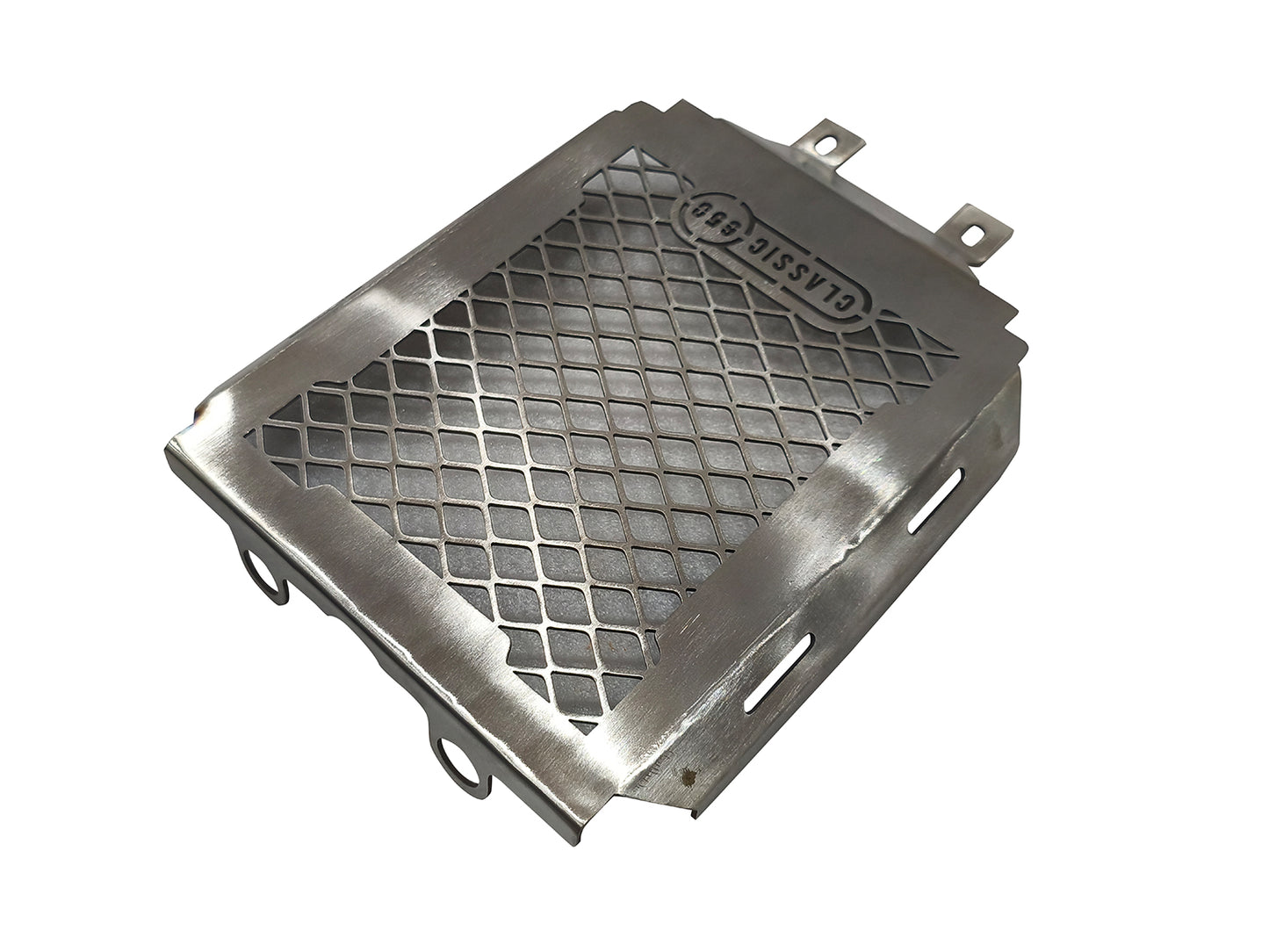 For Royal Enfield Classic 650 Stainless Steel Radiator Guard Silver