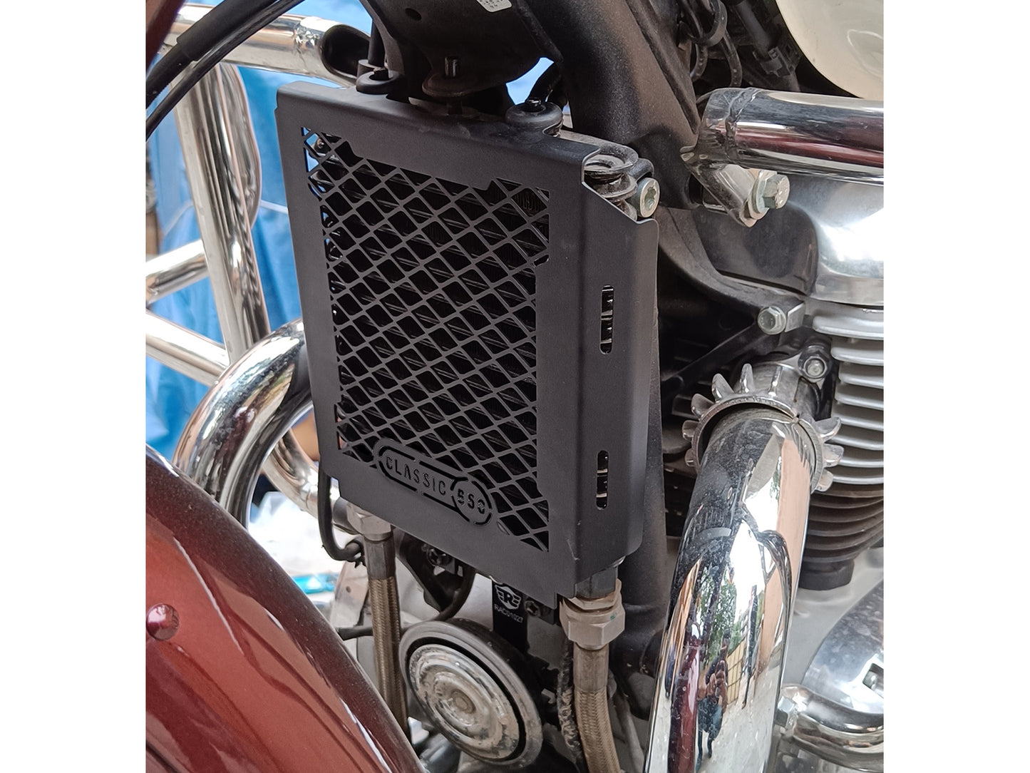 For Royal Enfield Classic 650 3 Pcs Accessories Combo Pack Black CP-1