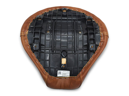 Fit For Royal Enfield Shotgun 650 Genuine Leather Front Rider Seat Brown D1