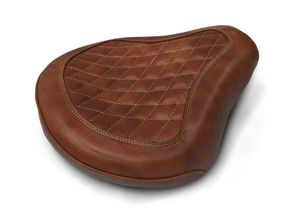 Fit For Royal Enfield Shotgun 650 Genuine Leather Front Rider Seat Brown D2