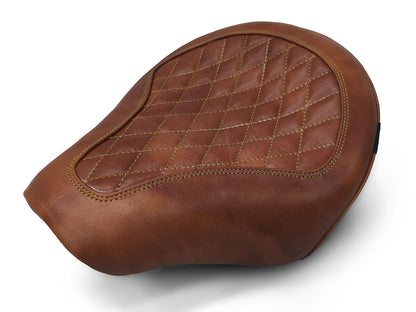 Fit For Royal Enfield Shotgun 650 Genuine Leather Front Rider Seat Brown D2