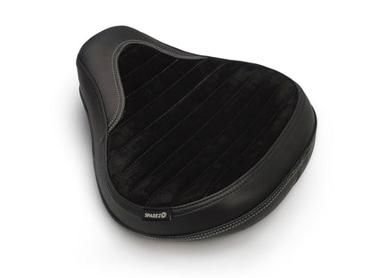 Fit For Royal Enfield Shotgun 650 Genuine Leather Front Rider Seat Black D3