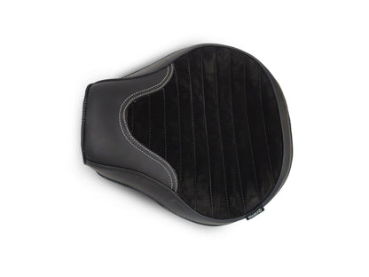 Fit For Royal Enfield Shotgun 650 Genuine Leather Front Rider Seat Black D3