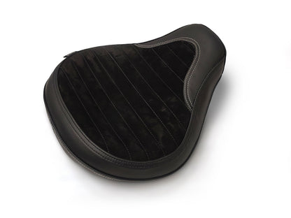 Fit For Royal Enfield Shotgun 650 Genuine Leather Front Rider Seat Black D3