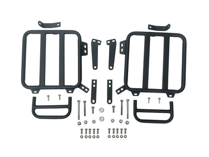 For Royal Enfield Shotgun 650 Genuine Leather Pannier Bags & Mounting D30