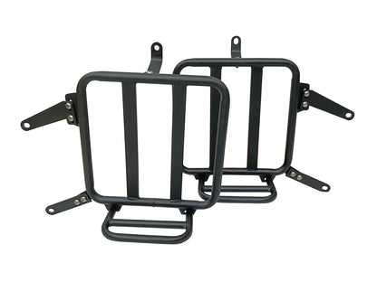 For Royal Enfield Shotgun 650 Genuine Leather Pannier Bags & Mounting D30