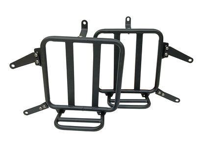 For Royal Enfield Shotgun 650 Genuine Leather Pannier Bags & Mounting D31