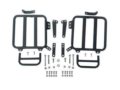 For Royal Enfield Shotgun 650 Genuine Leather Pannier Mounting & Bags D32