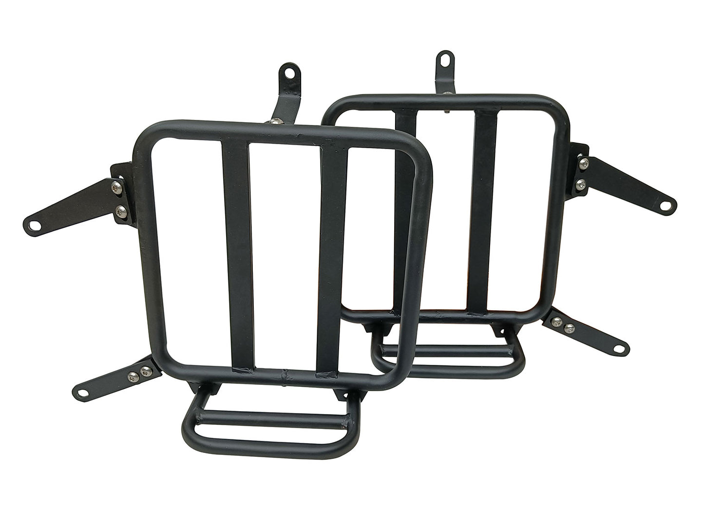 For Royal Enfield Shotgun 650 Leather Tobacco Color Bags & Pannier Mounting