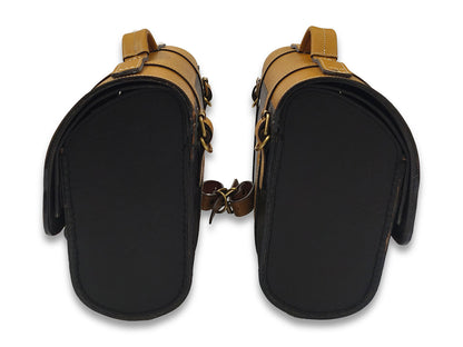 For Royal Enfield Shotgun 650 Pannier Bags With Tank Pouch & Mounting D27