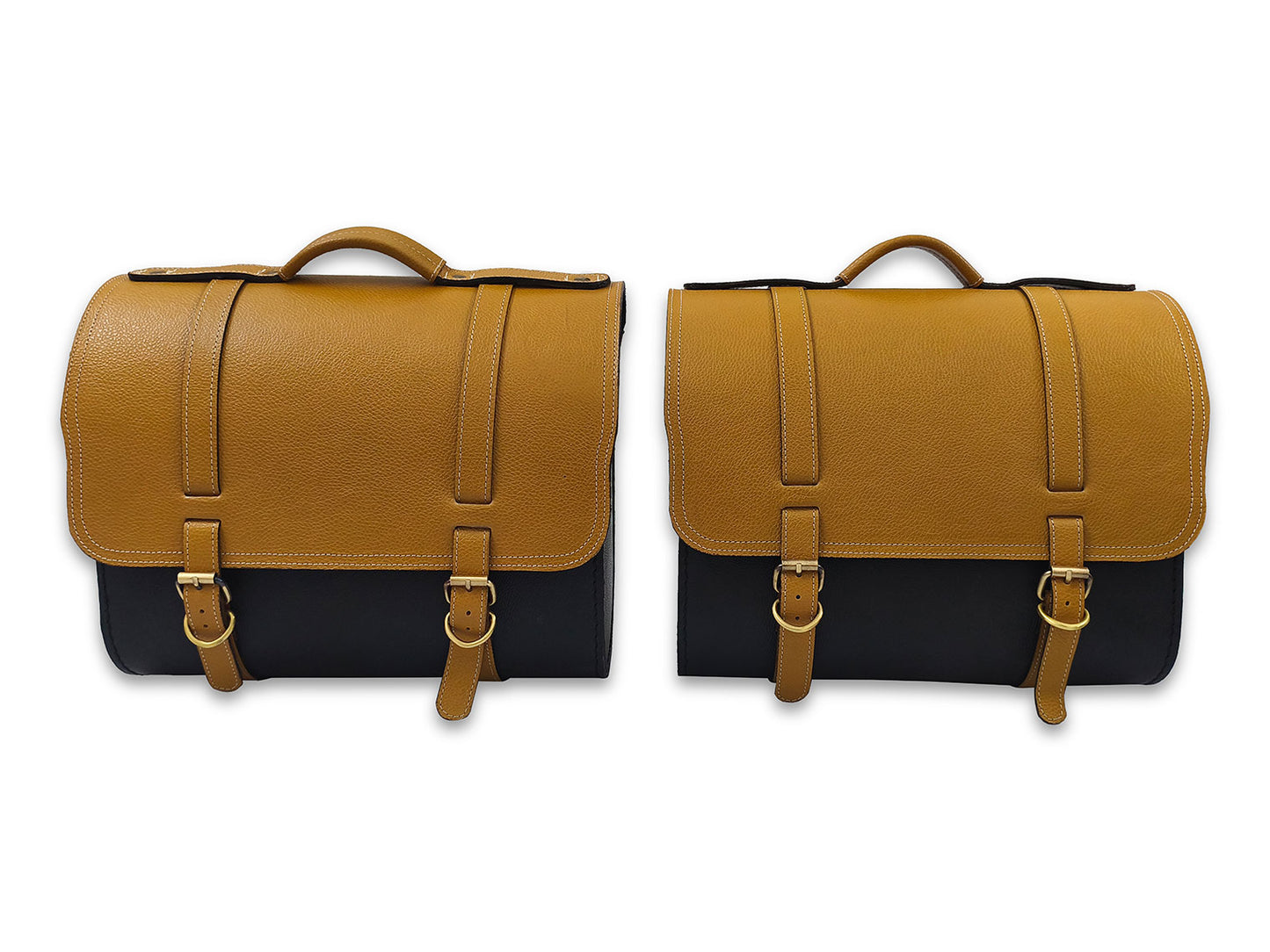 For Royal Enfield Super Meteor & Shotgun 650 Pannier Bags With And Pouch D1
