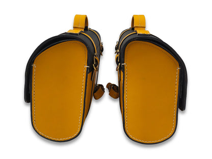 For Royal Enfield Super Meteor & Shotgun 650 Pannier Bags With And Pouch D2