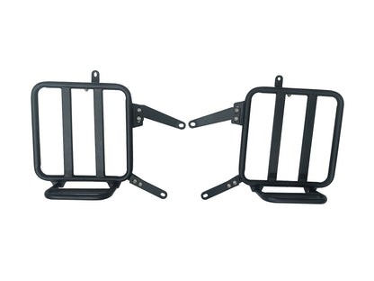 For Royal Enfield Shotgun 650 Pannier Mounting & Backrest Accessories Combo