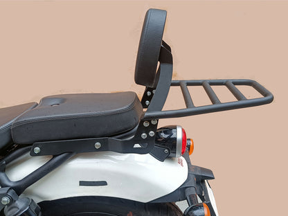 For Royal Enfield Shotgun 650 Pannier Mounting & Backrest Accessories Combo
