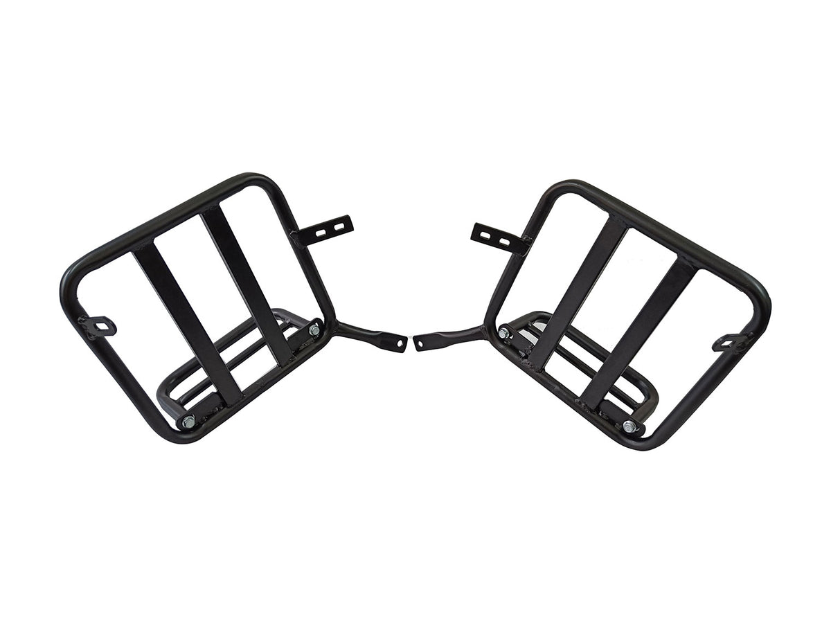 For Royal Enfield Super Meteor 650 Genuine Leather Pannier Bags & Mounting D29