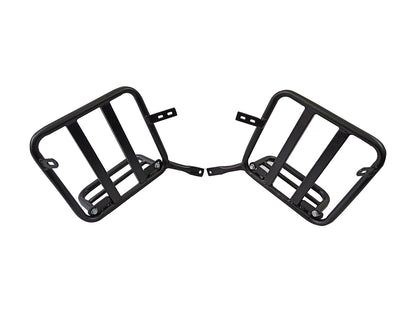 For Royal Enfield Super Meteor 650 Genuine Leather Pannier Bags & Mounting D29