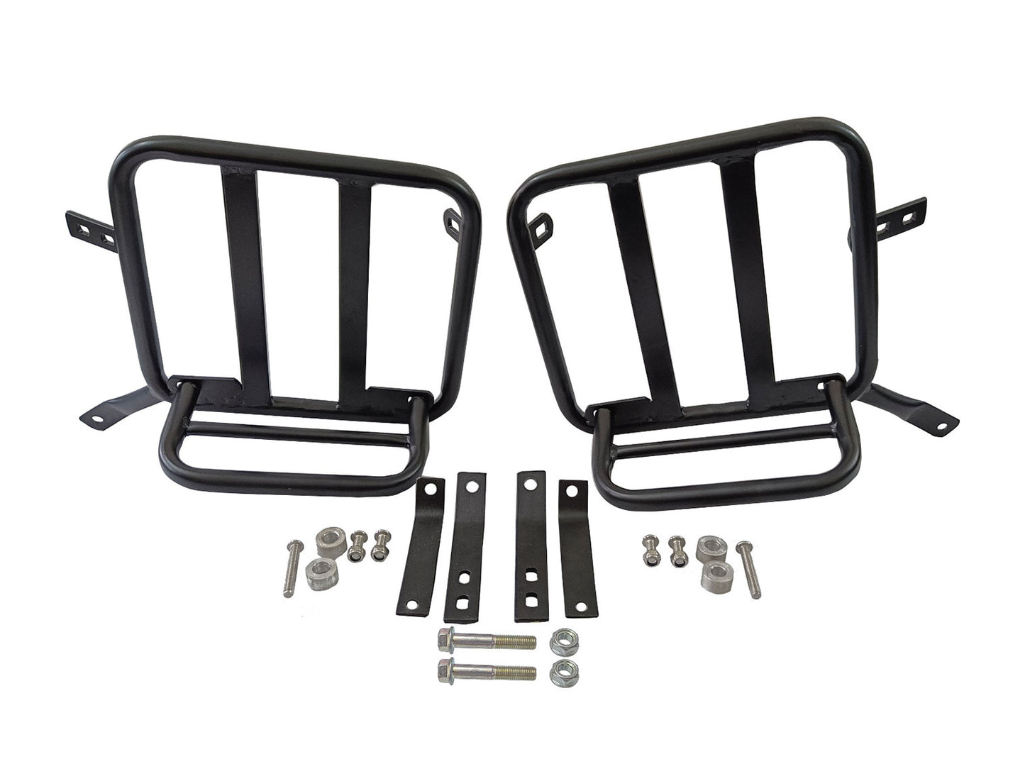 For Royal Enfield Super Meteor 650 Genuine Leather Pannier Bags & Mounting D30