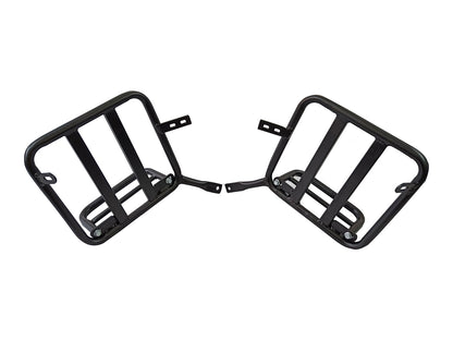 For Royal Enfield Super Meteor 650 Genuine Leather Pannier Bags & Mounting D30