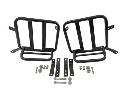 For Royal Enfield Super Meteor 650 Genuine Leather Pannier Bags & Mounting D31