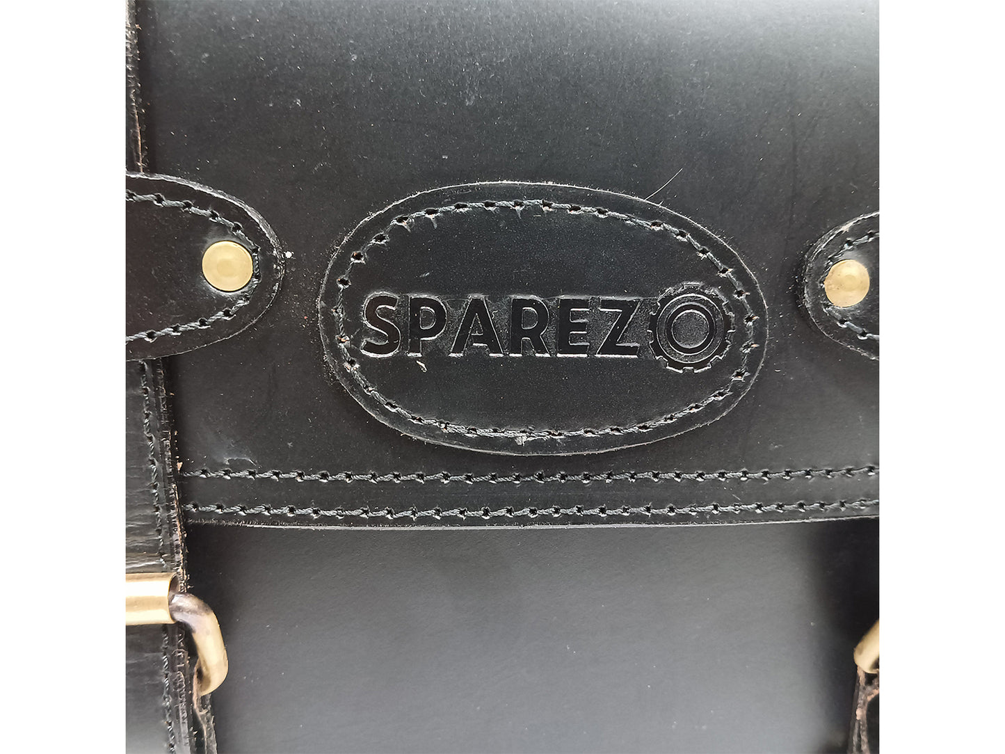 For Royal Enfield Super Meteor 650 Leather Pannier Bags with Saddle Stays