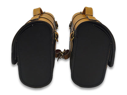 For Royal Enfield Super Meteor 650 Pannier Bags With Tank Pouch & Mounting D27