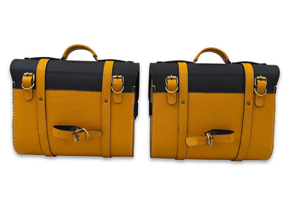 For Royal Enfield Super Meteor & Shotgun 650 Pannier Bags With And Pouch D2