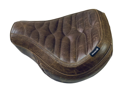 For Royal Enfield Super Meteor 650 Rusty Brown Customized Touring Front Seat