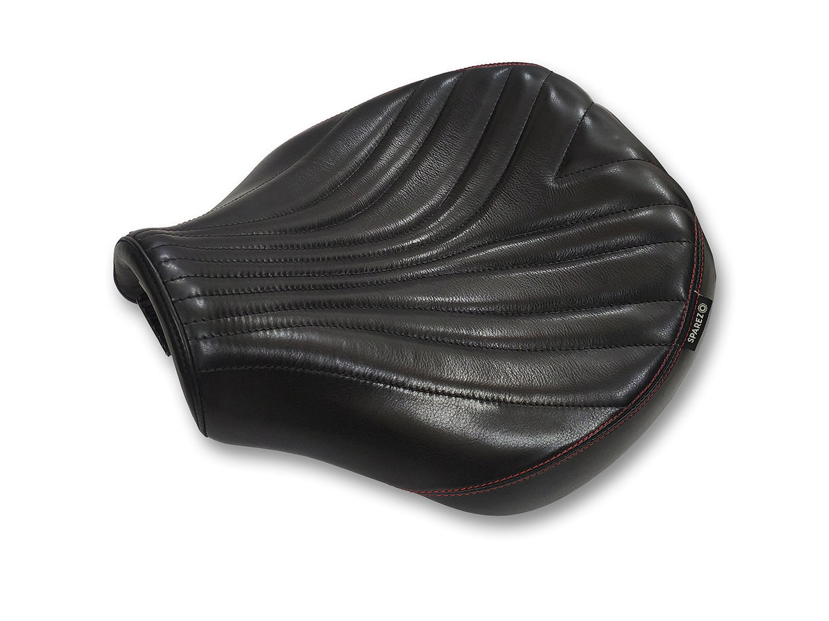 For Royal Enfield Super Meteor 650 Front Rider Seat Black Color