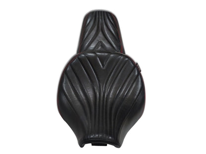 For Royal Enfield Super Meteor 650 Front & Rear Genuine Leather Seat