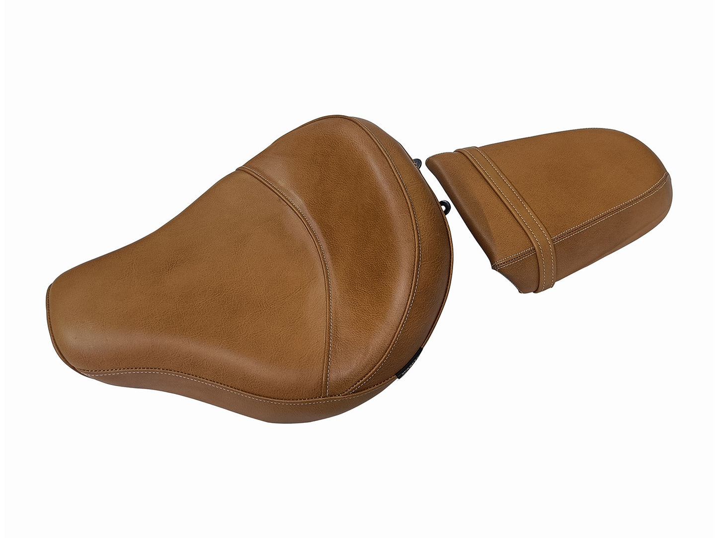 For Royal Enfield Super Meteor 650 Touring Tan Color Front & Rear Seat
